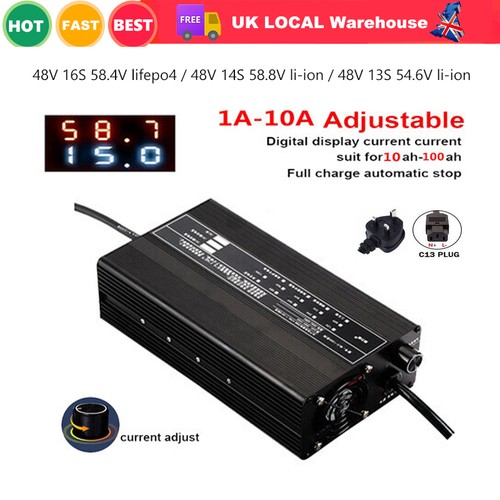 48v fast charger ion - fast, li-ion